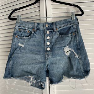 Gap Denim High Waisted Shorts- Never Worn - Size 26